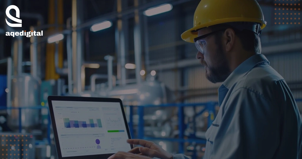 Data analytics dashboard for real-time insights in manufacturing