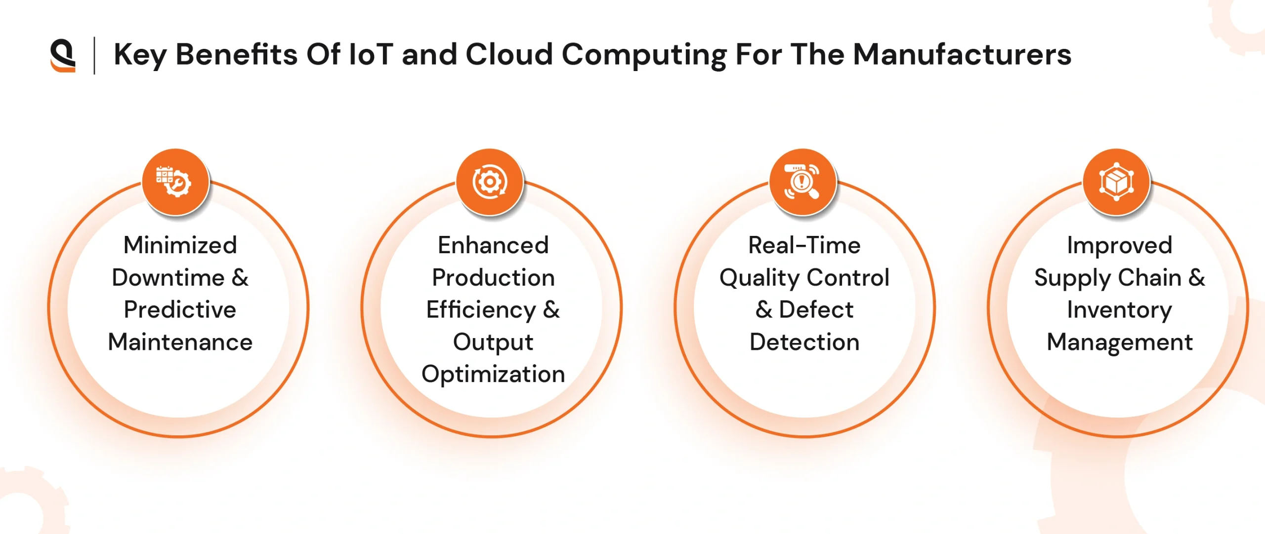 Key benefits of IoT and cloud computing for manufacturing industry