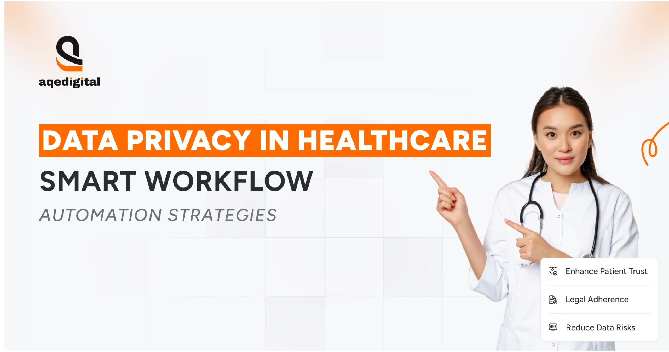 Data privacy in healthcare using smart workflow automation strategies for HIPAA compliance.