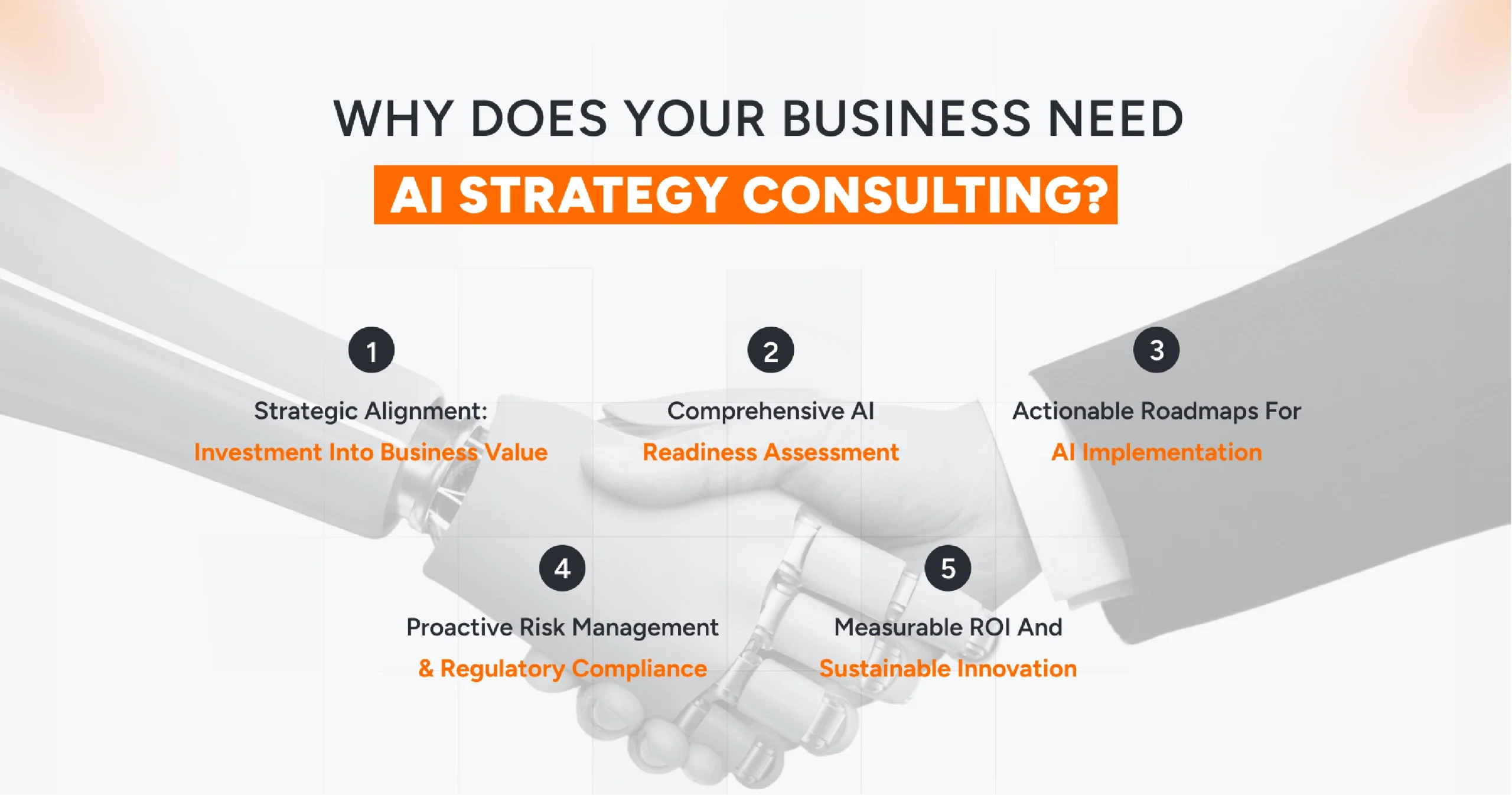 Why businesses need AI strategy consulting to align artificial intelligence initiatives with business goals