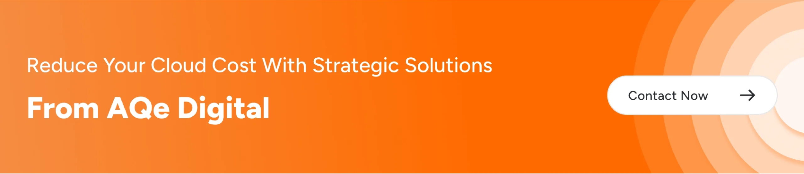 Reduce cloud cost with strategic cloud optimization solutions from AQe Digital