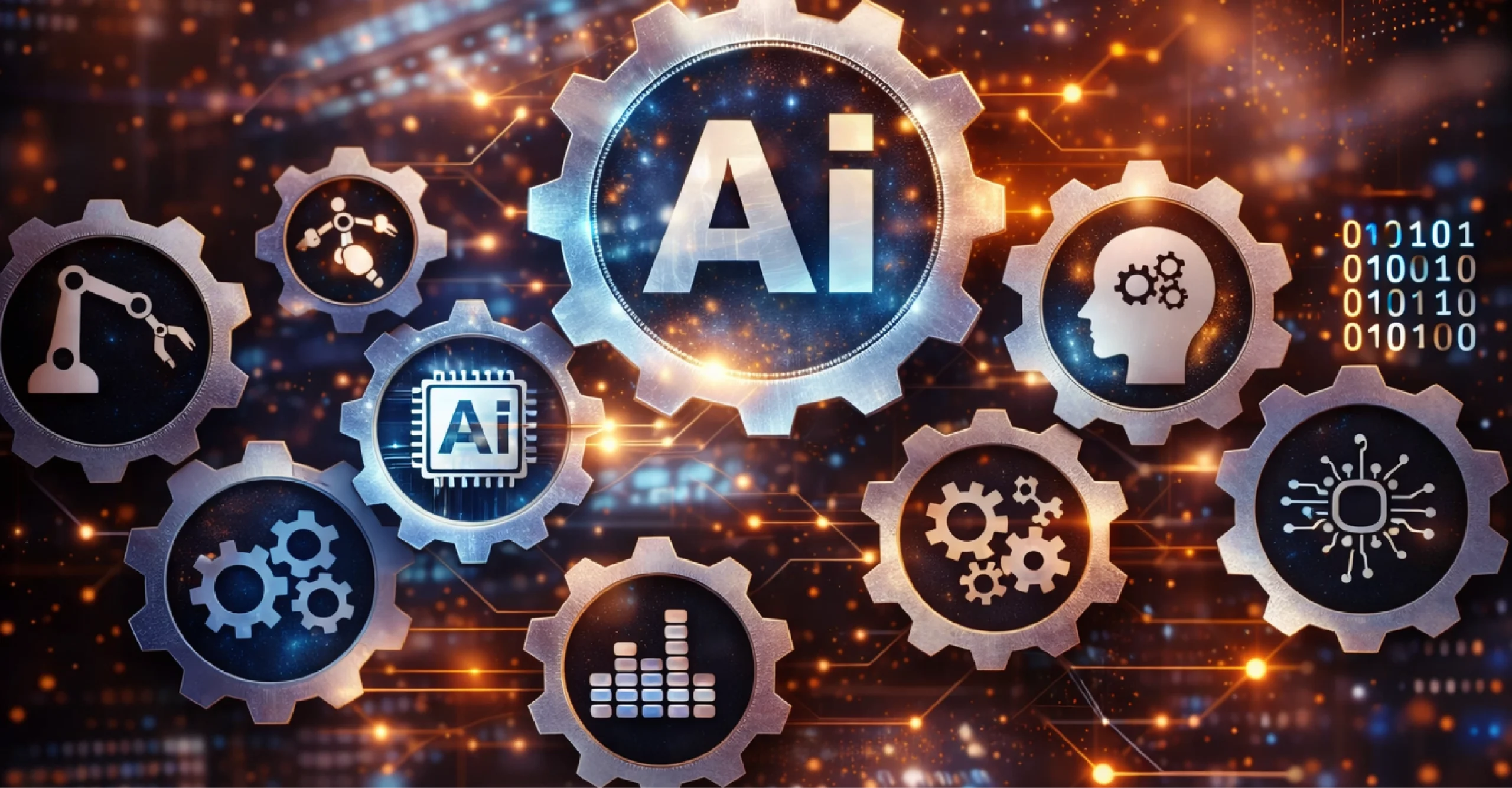 Custom AI development solutions for enterprise automation and intelligent decision making
