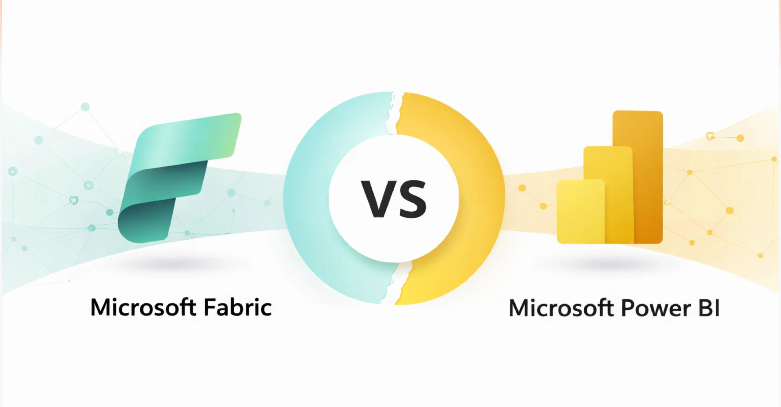 Decision guide comparing Microsoft Fabric and Power BI for business intelligence strategy